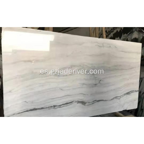 Taiji White Marble Stone para decoración